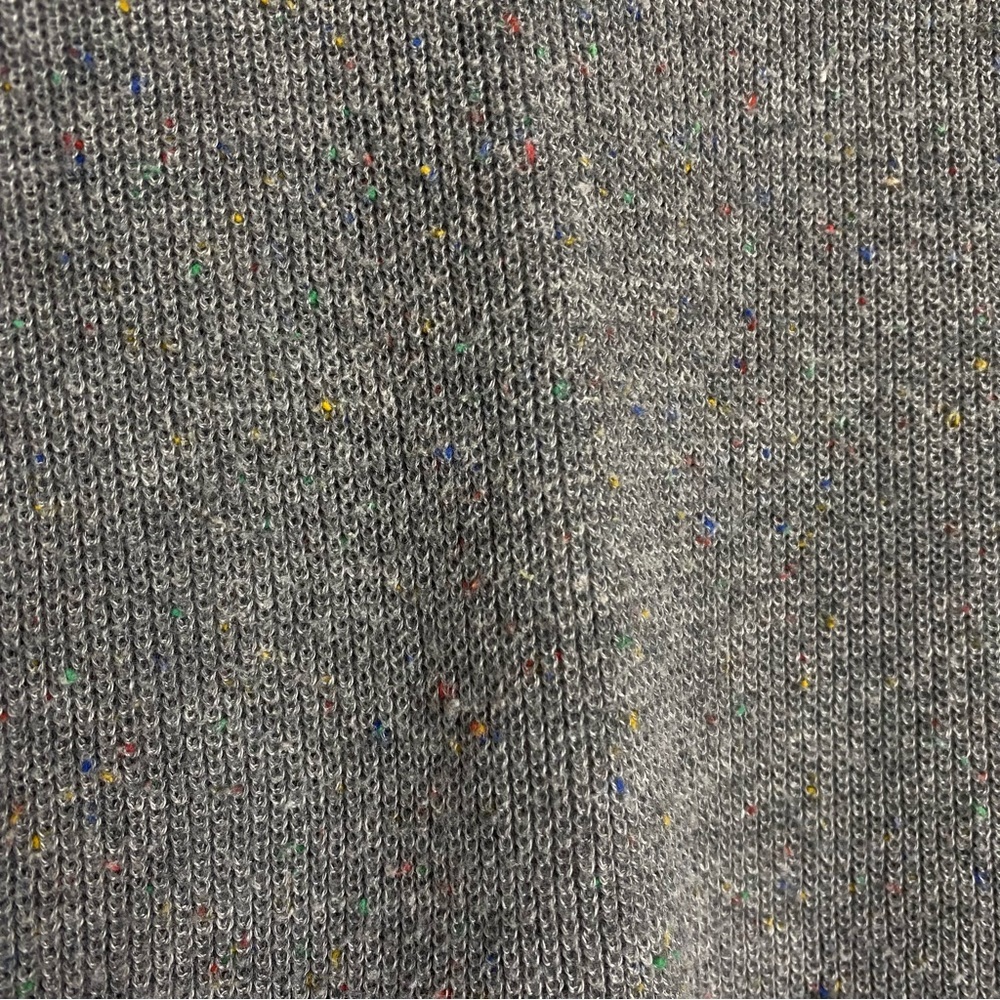 LOFT Flecked Modern Day grey pullover size medium - Picture 7 of 8